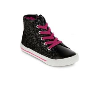 Arizona Girls Shoes Hillary Hi Top lace-up 9T NEW